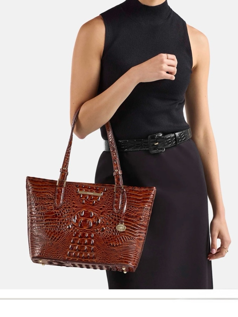 Brahmin Melbourne Lilac Essence medium Asher - Picture 7 of 9